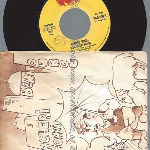 7"     Benito Urgu  Mon Cheri Fonni