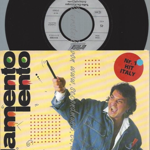 7"  ADAMENTO LENTO --TOLLIO DE PISCOPO