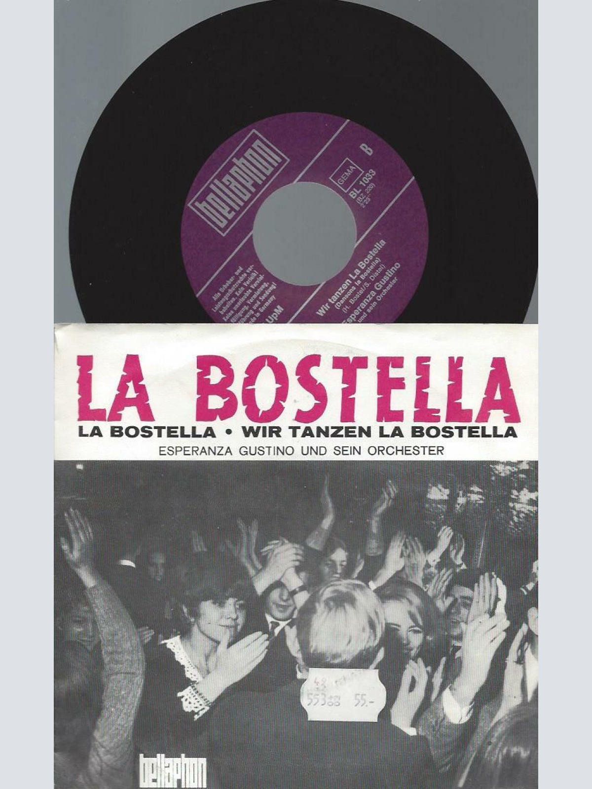 7" Esperanza Gustino Und Sein Orchester* – La Bostella