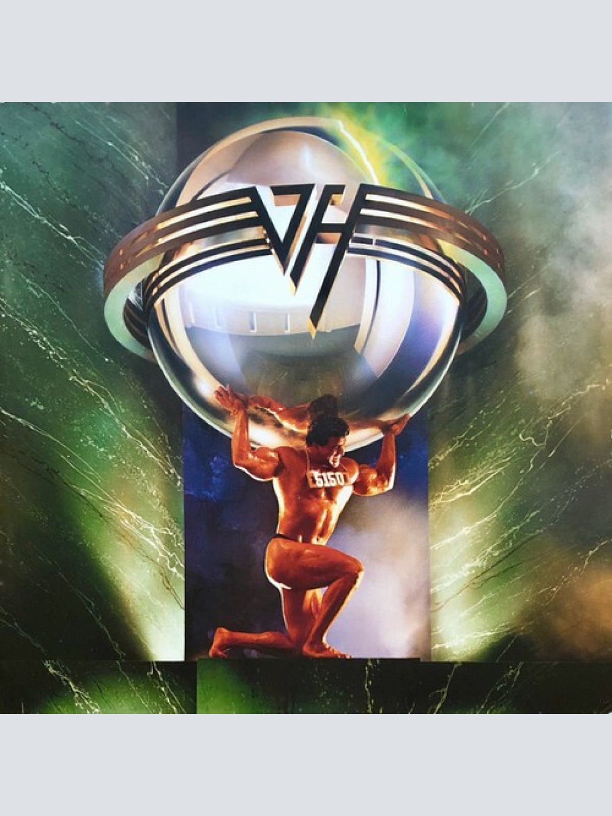 LP, Album Van Halen - 5150