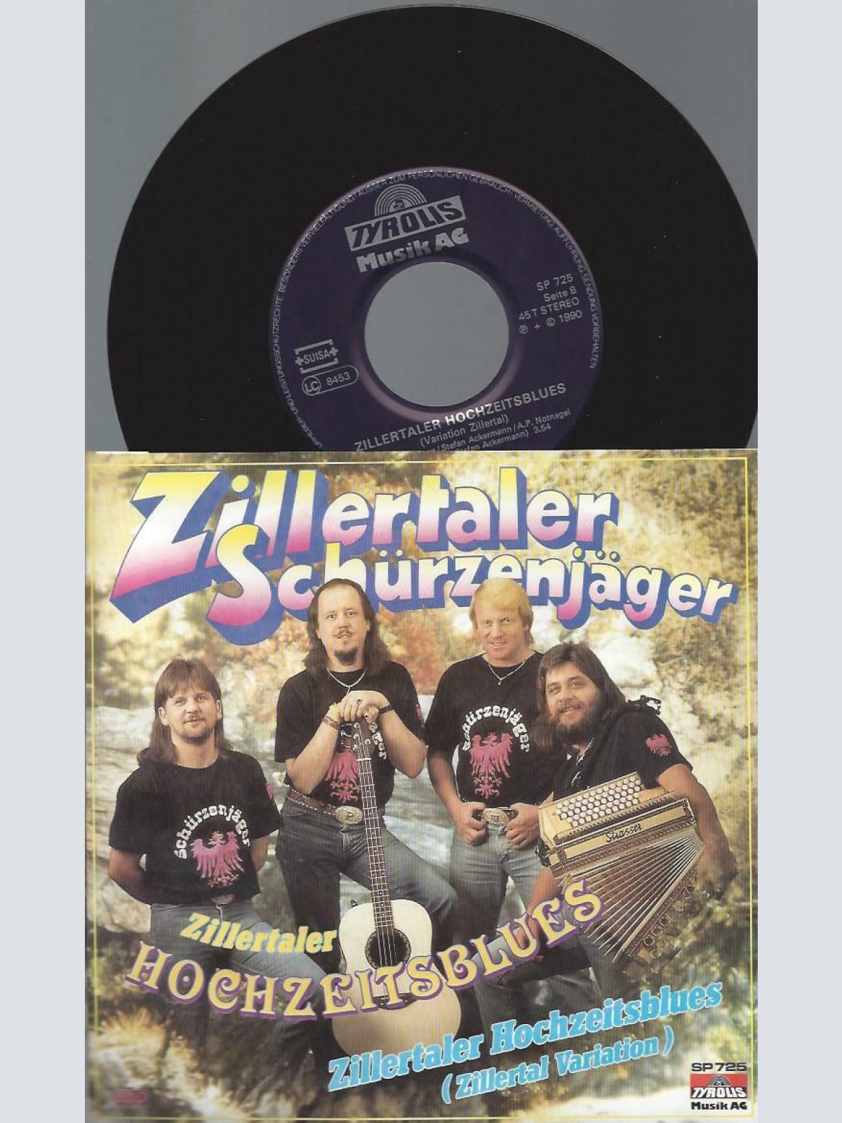 7"    Zillertaler Schürzenjäger  Zillertaler Hochzeitsblues