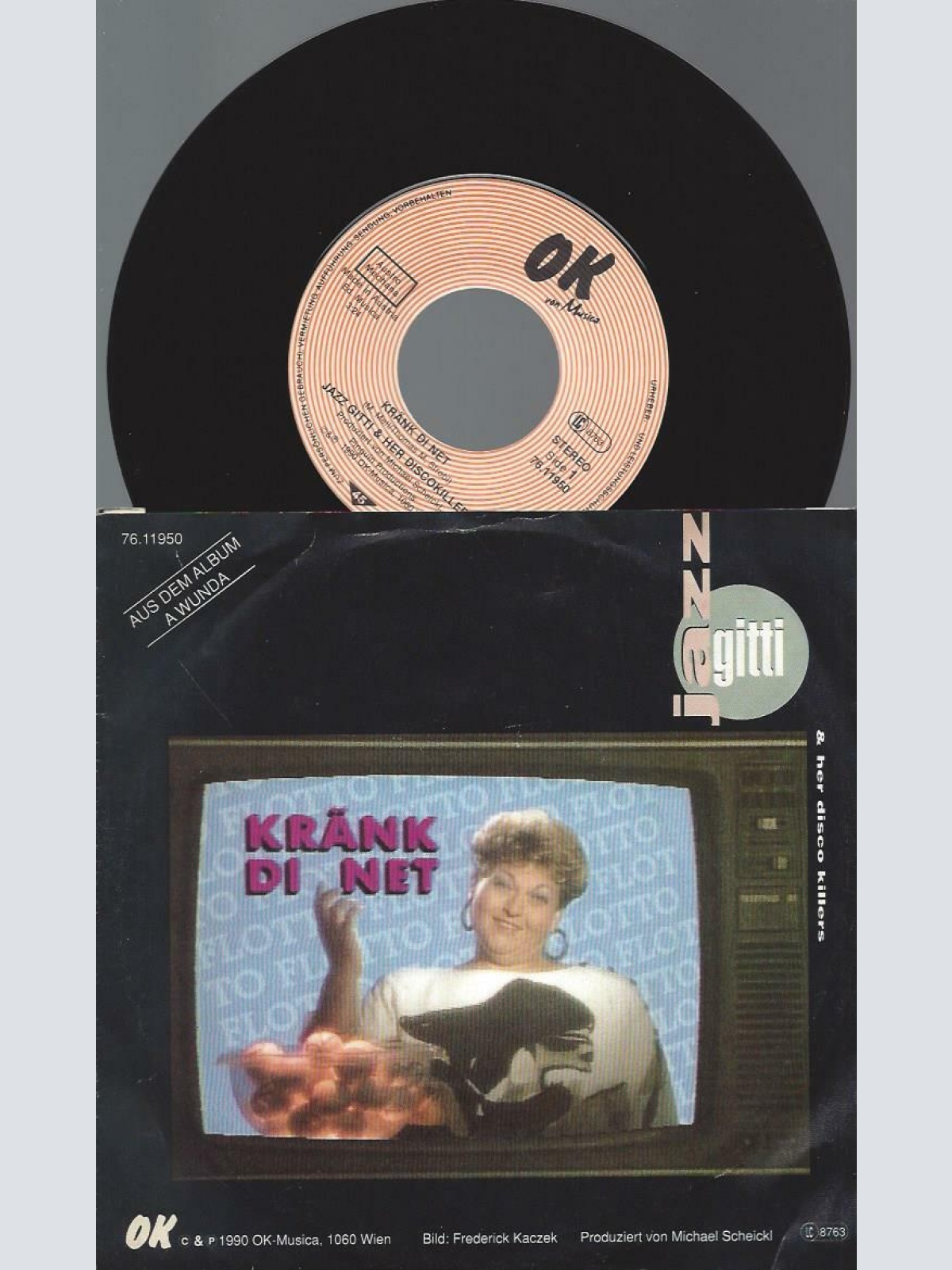 7"   Jazz Gitti And Her Disco Killers – Kränk Di Net