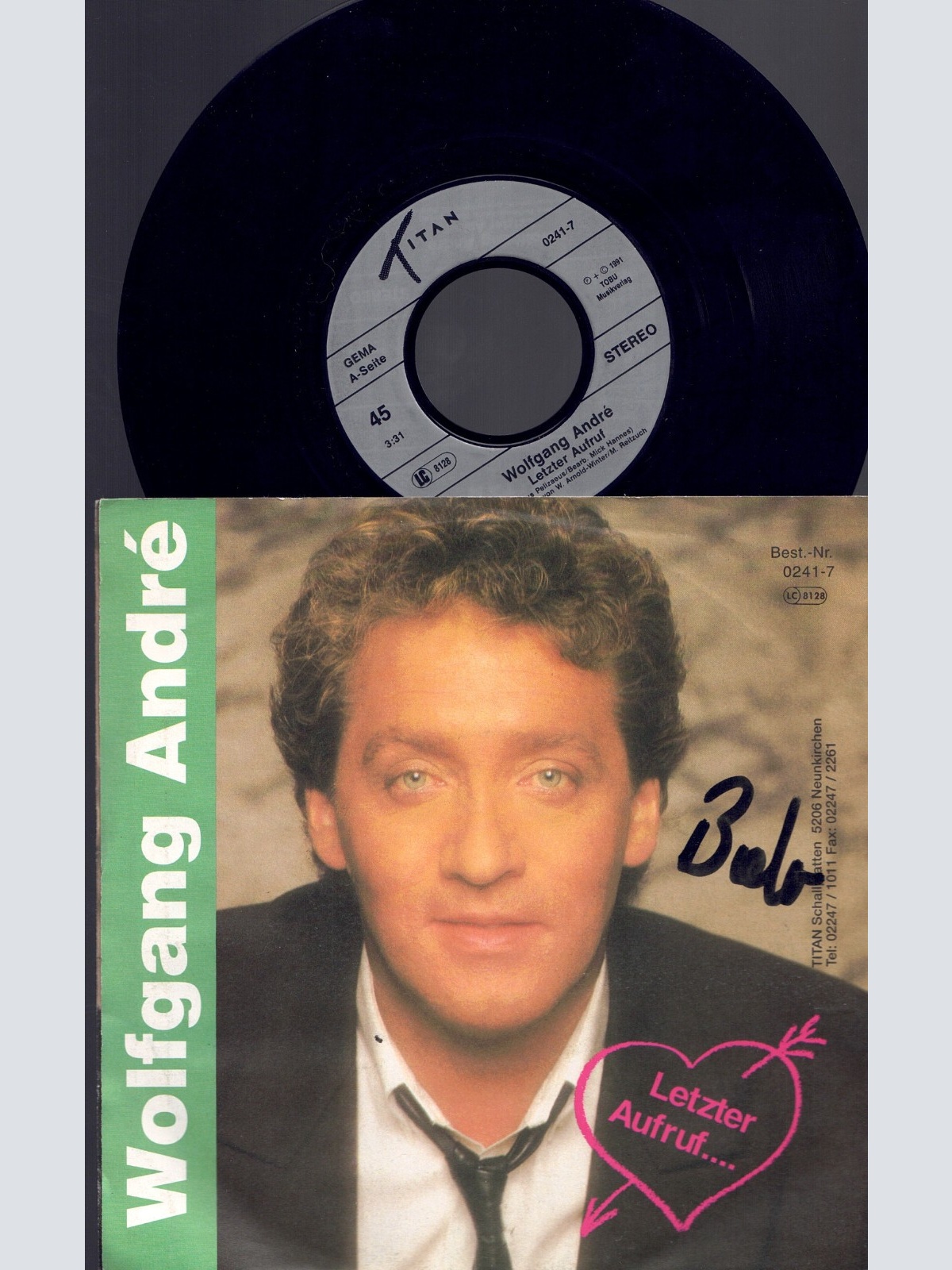 7", Wolfgang Andre Letzter Aufruf