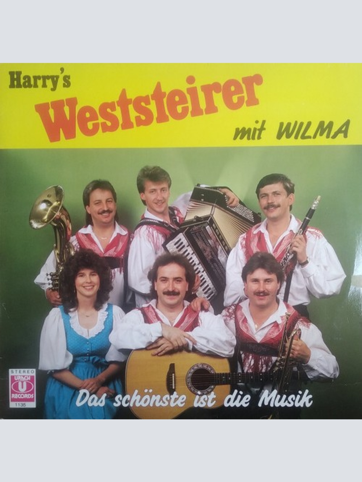 LP Harry's Weststeirer ,Mit Wilma Haller - Das Schonste Ist Die Musik