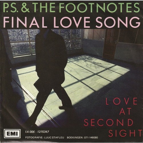 7", Single P.S. & The Footnotes - Final Love Song