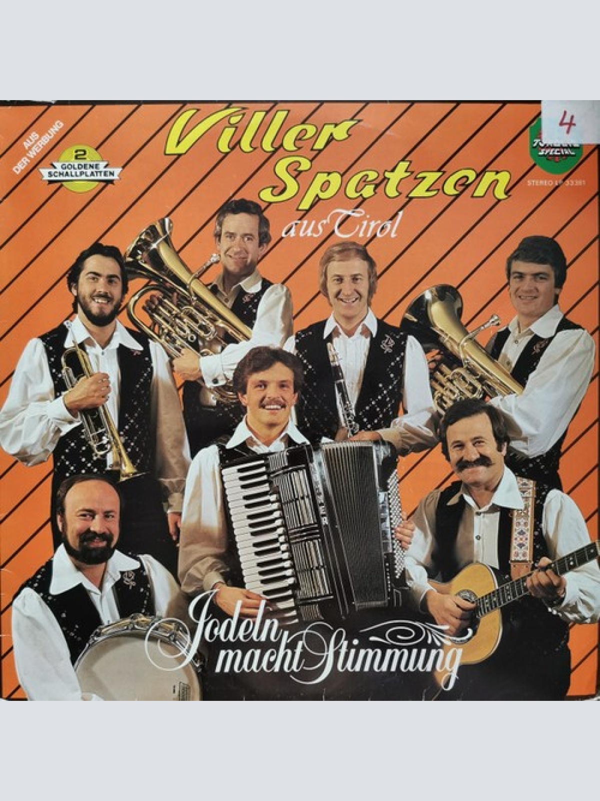 LP, Album Viller Spatzen - Jodeln Macht Stimmung