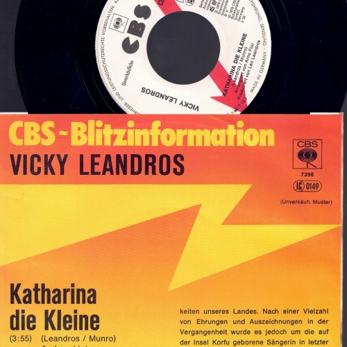 7", Vicky Leandros     Katharina die Kleine