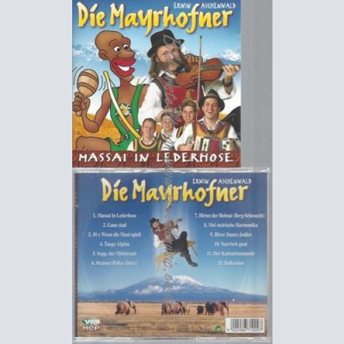 CD--DIE MAYRHOFNER--DIE MAYRHOFNER - MASSAI IN LEDERHOSE