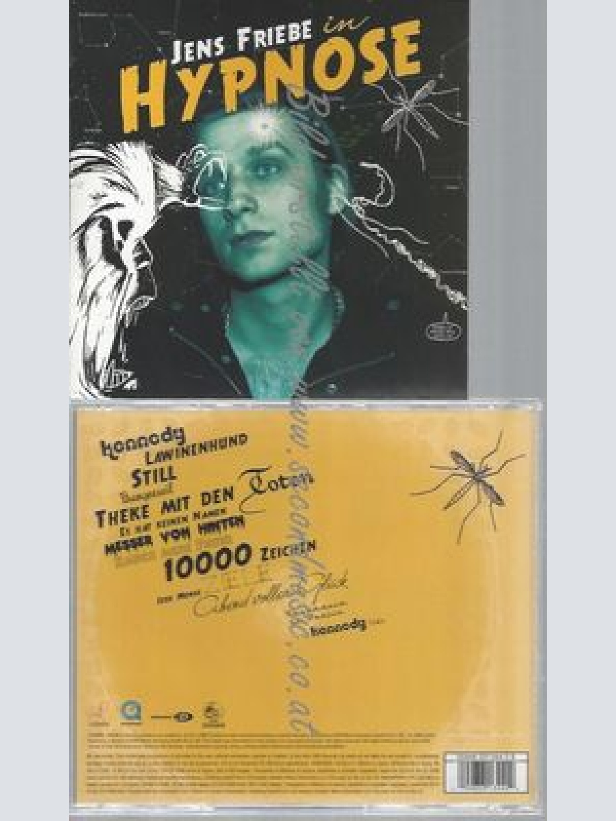 CD--JENS FRIEBE--IN HYPNOSE