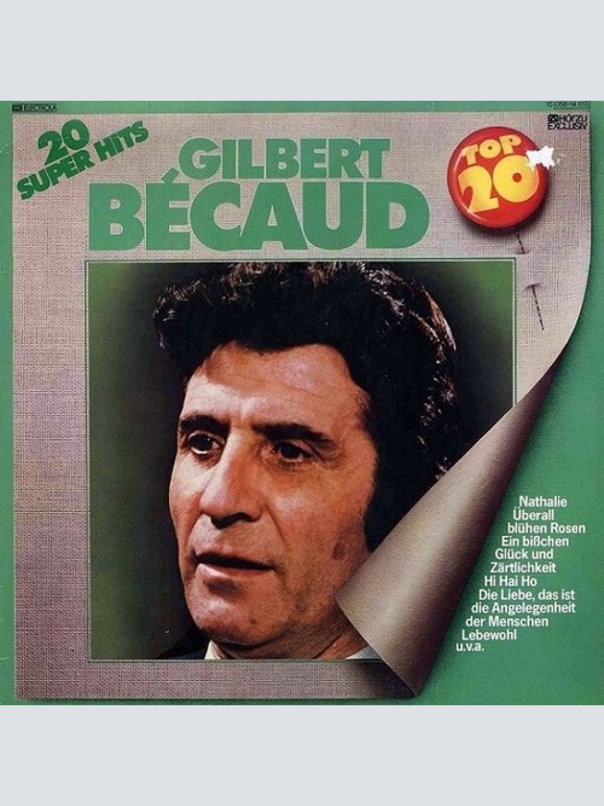 LP, Comp Gilbert Bécaud - 20 Super Hits