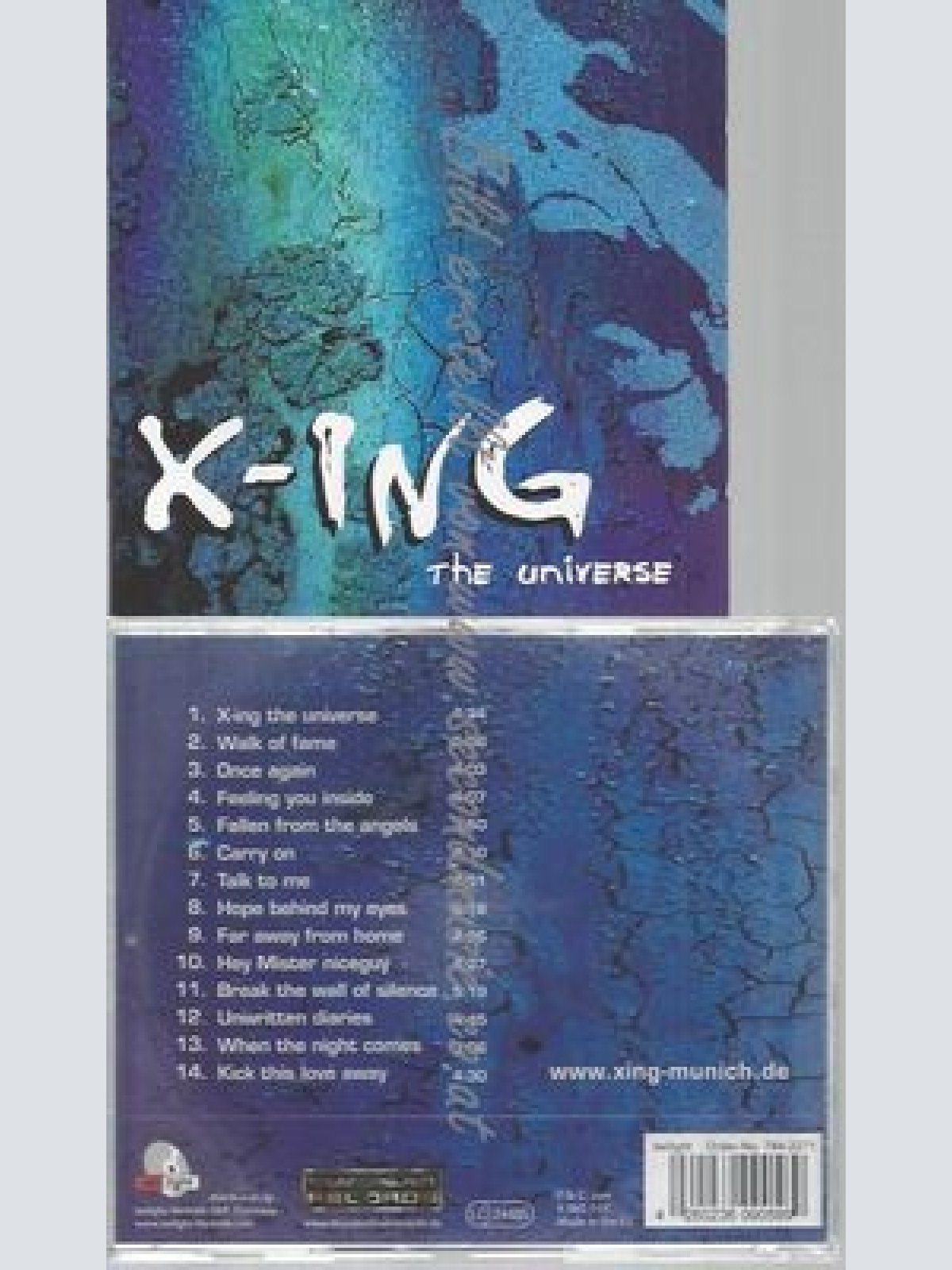 CD--X-ING--CROSSING THE UNIVERSE