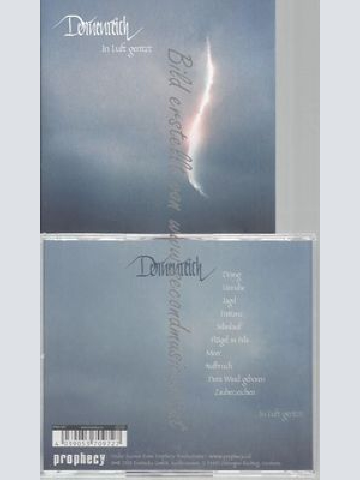 CD--DORNENREICH--IN LUFT GERITZT