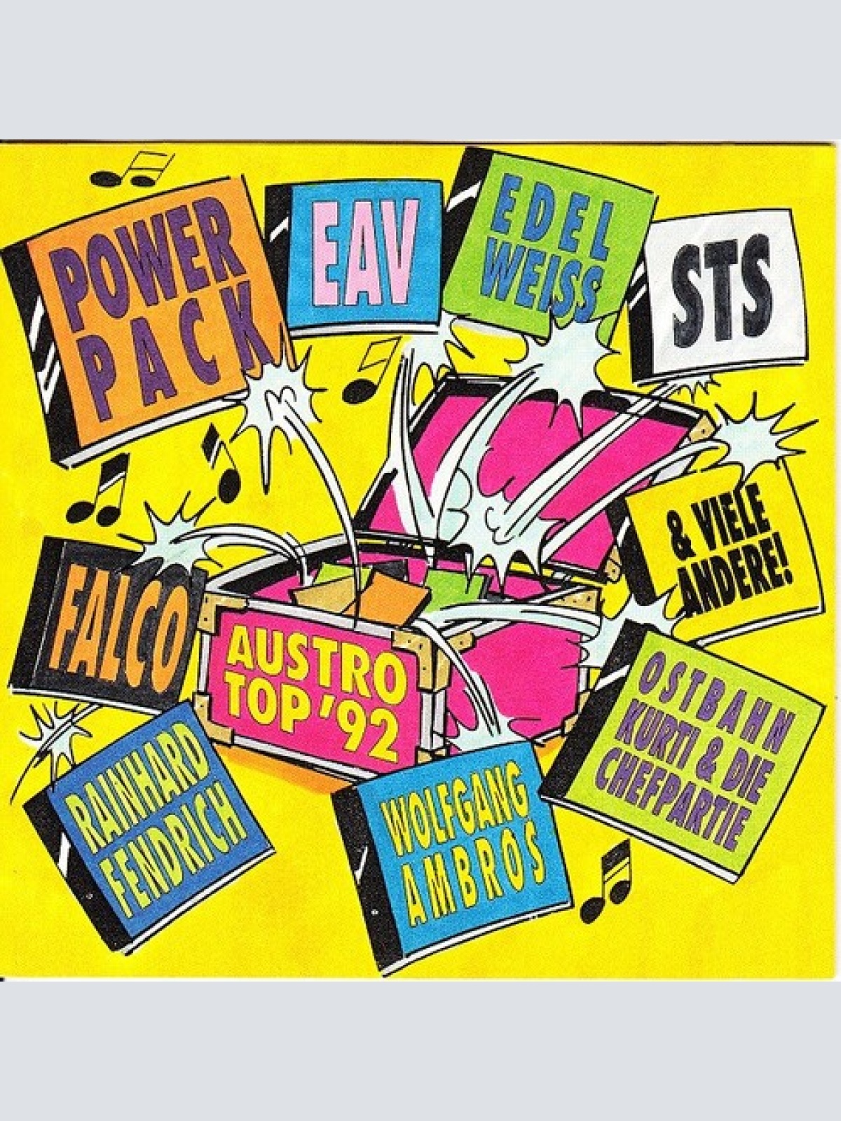 CD, Comp Various - Austrotop '92