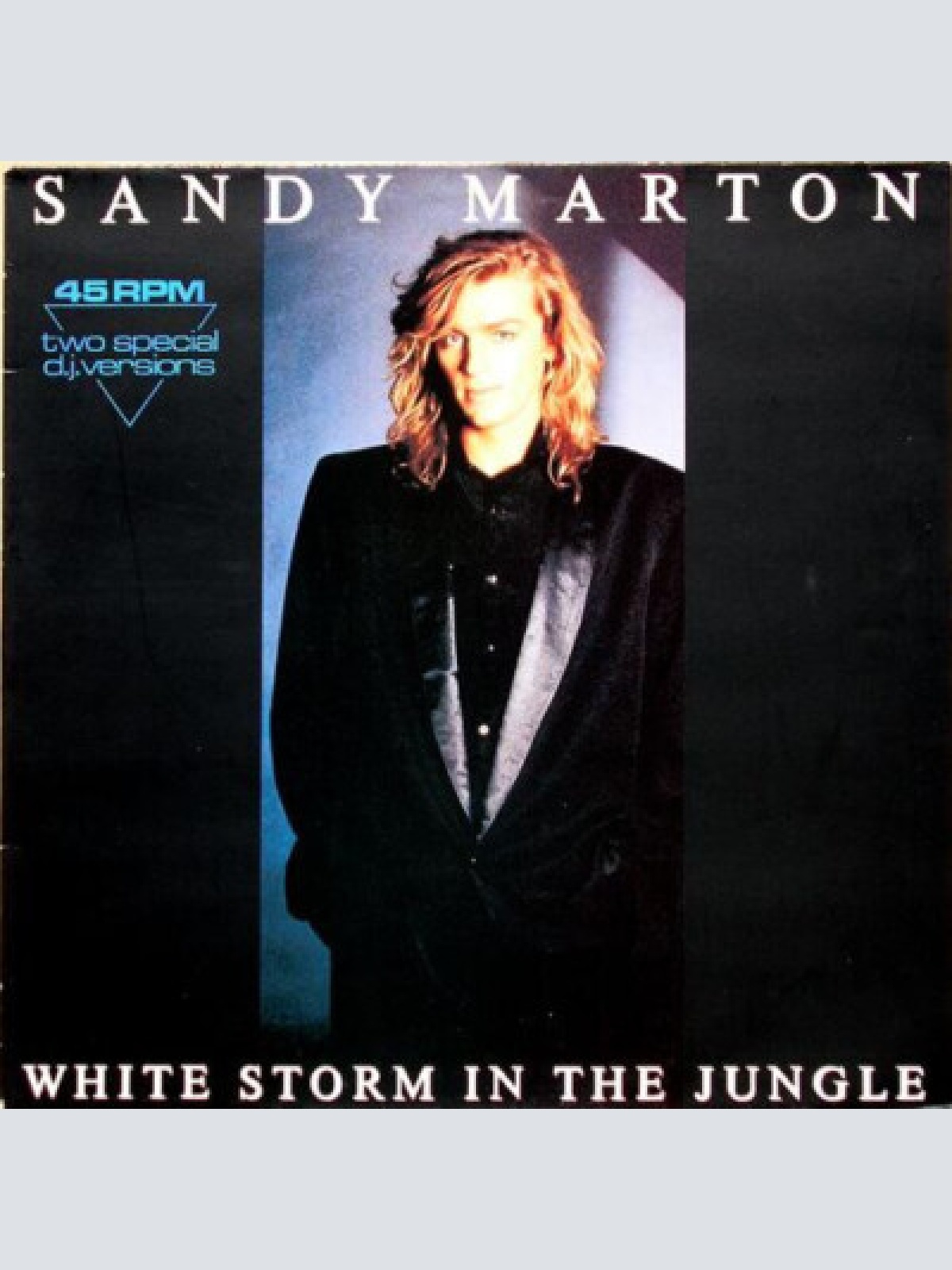 12", Single Sandy Marton - White Storm In The Jungle (Two Special D.J. Versions)