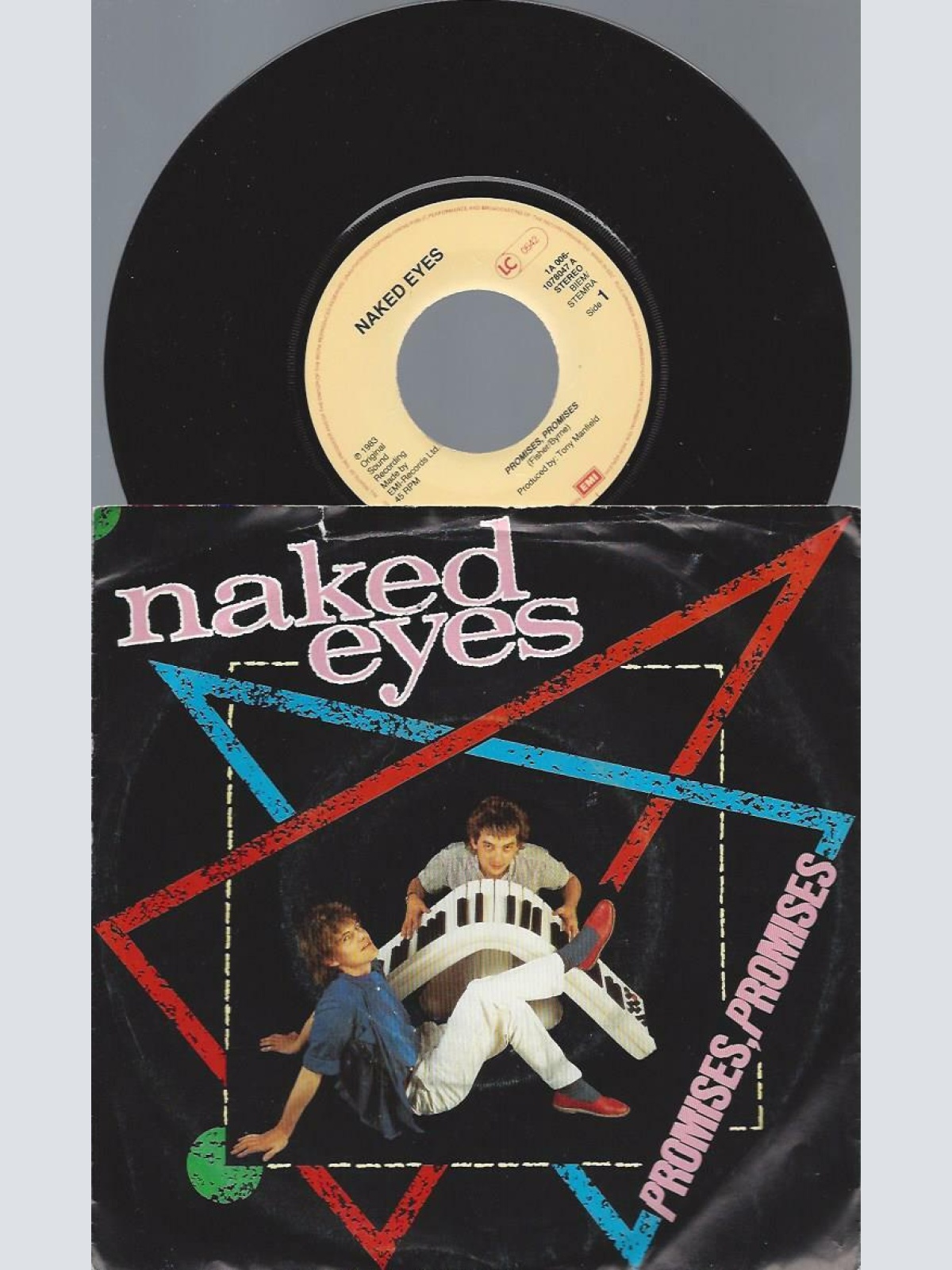 7"    Naked Eyes – Promises, Promises