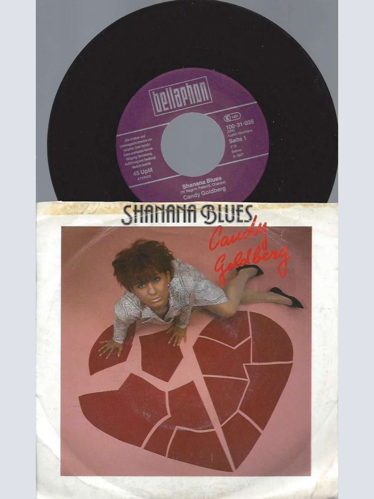 7"    Candy Goldberg  Shanana Blues