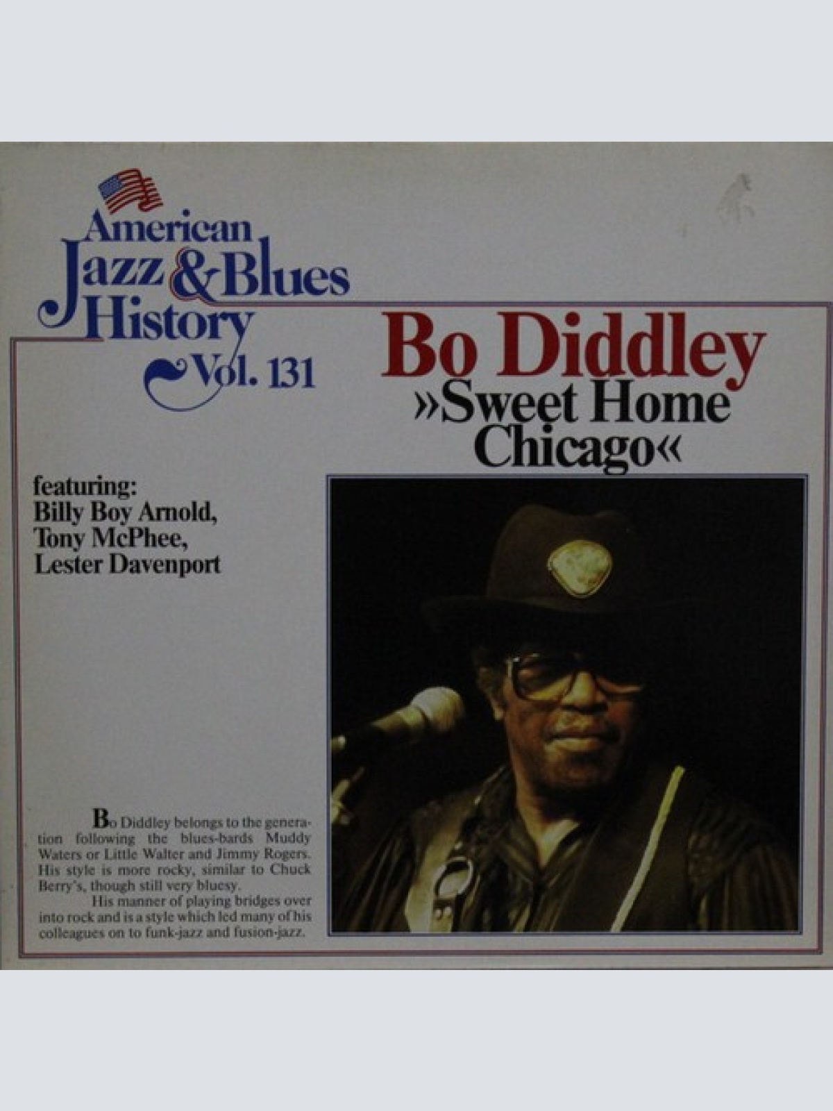 LP, Album Bo Diddley - Sweet Home Chicago