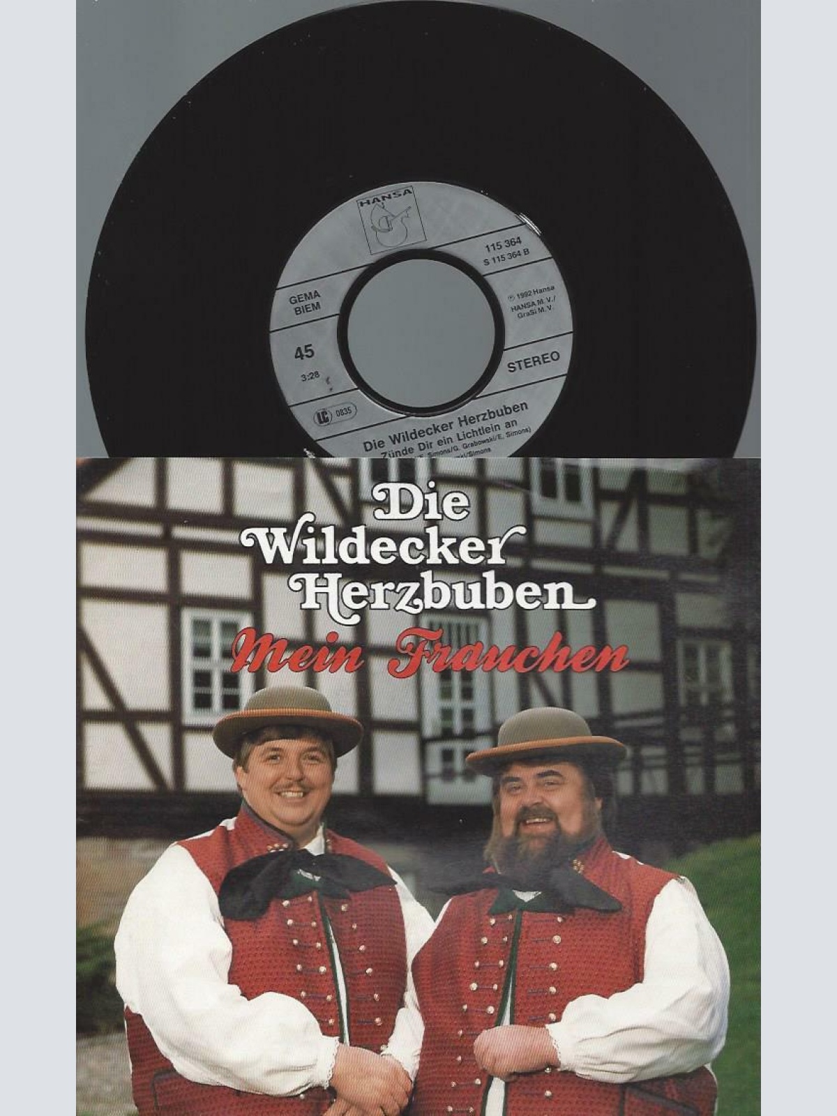 7" Die Wildecker Herzbuben – Mein Frauchen