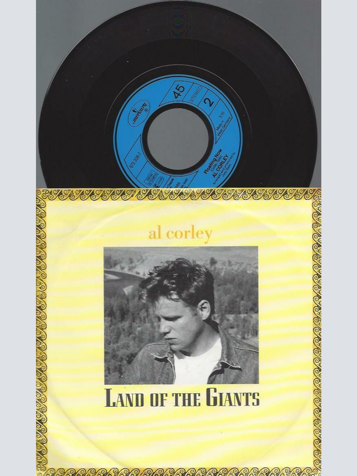 7"  Al Corley – Land Of The Giants