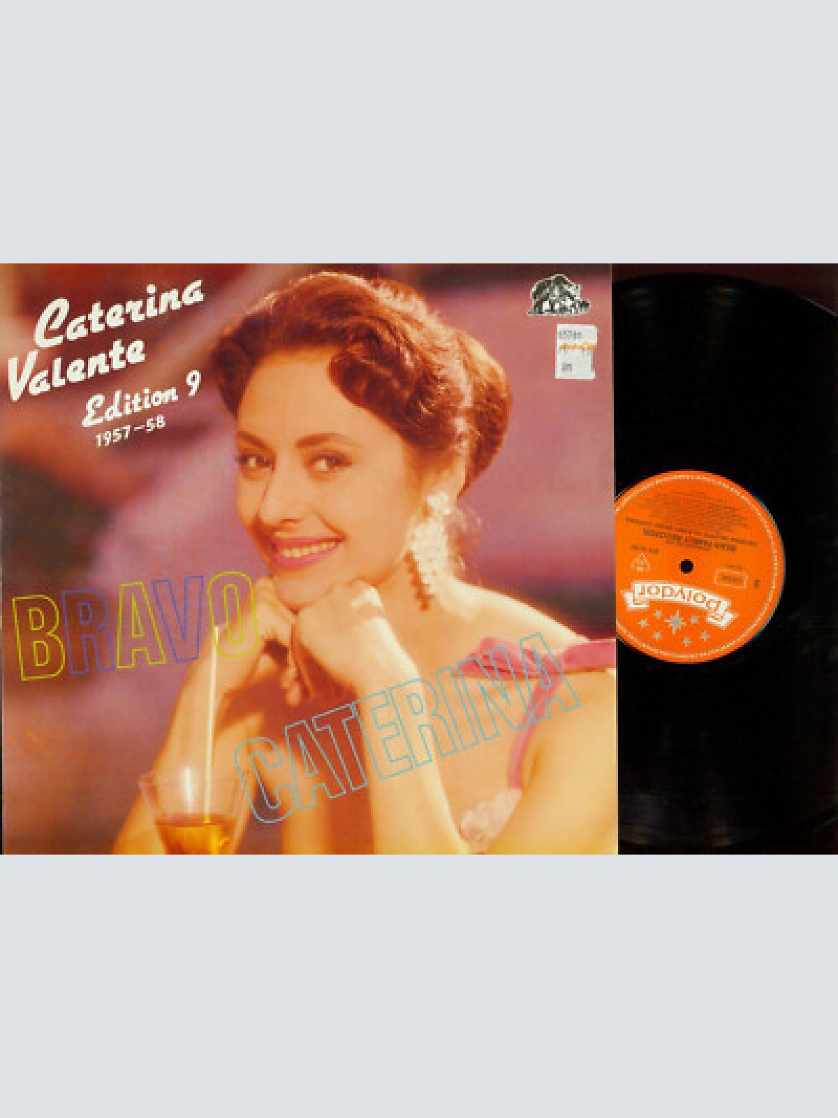 LP--   Caterina Valente – Edition 9  // 1957-58 Bravo Caterina