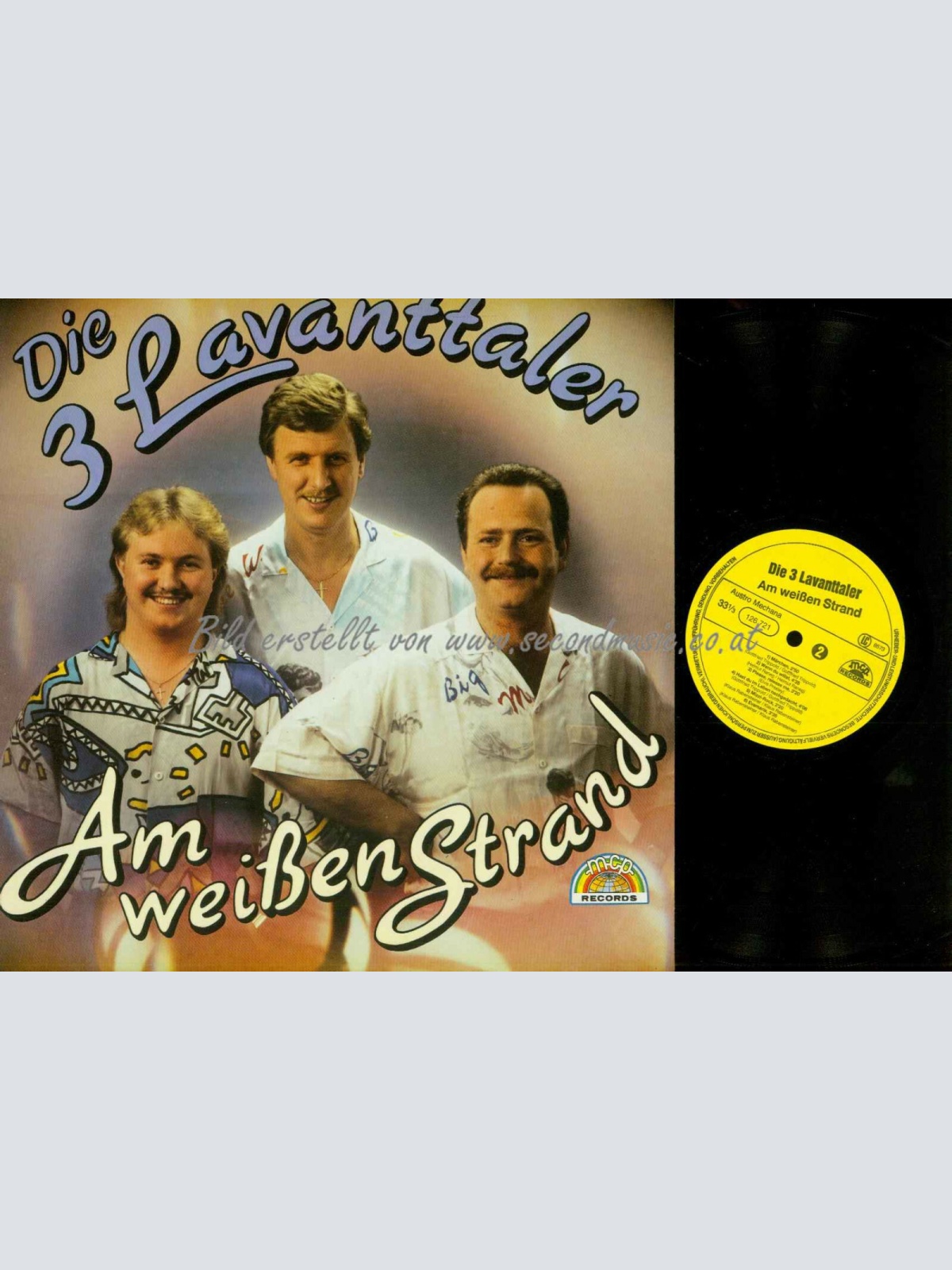 LP-- Die 3 Lavanttaler – Am weißen Strand   / NM