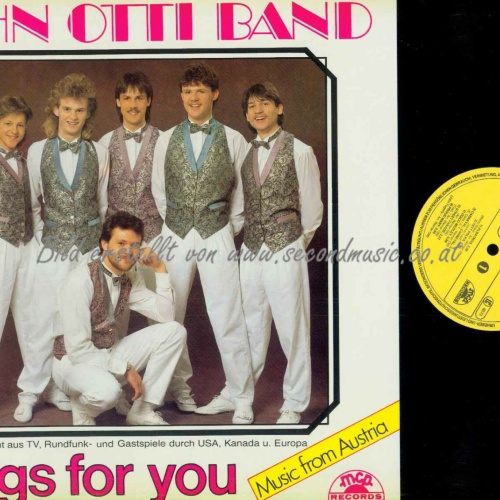 LP-- John Otti Band --  Songs for you  / NM