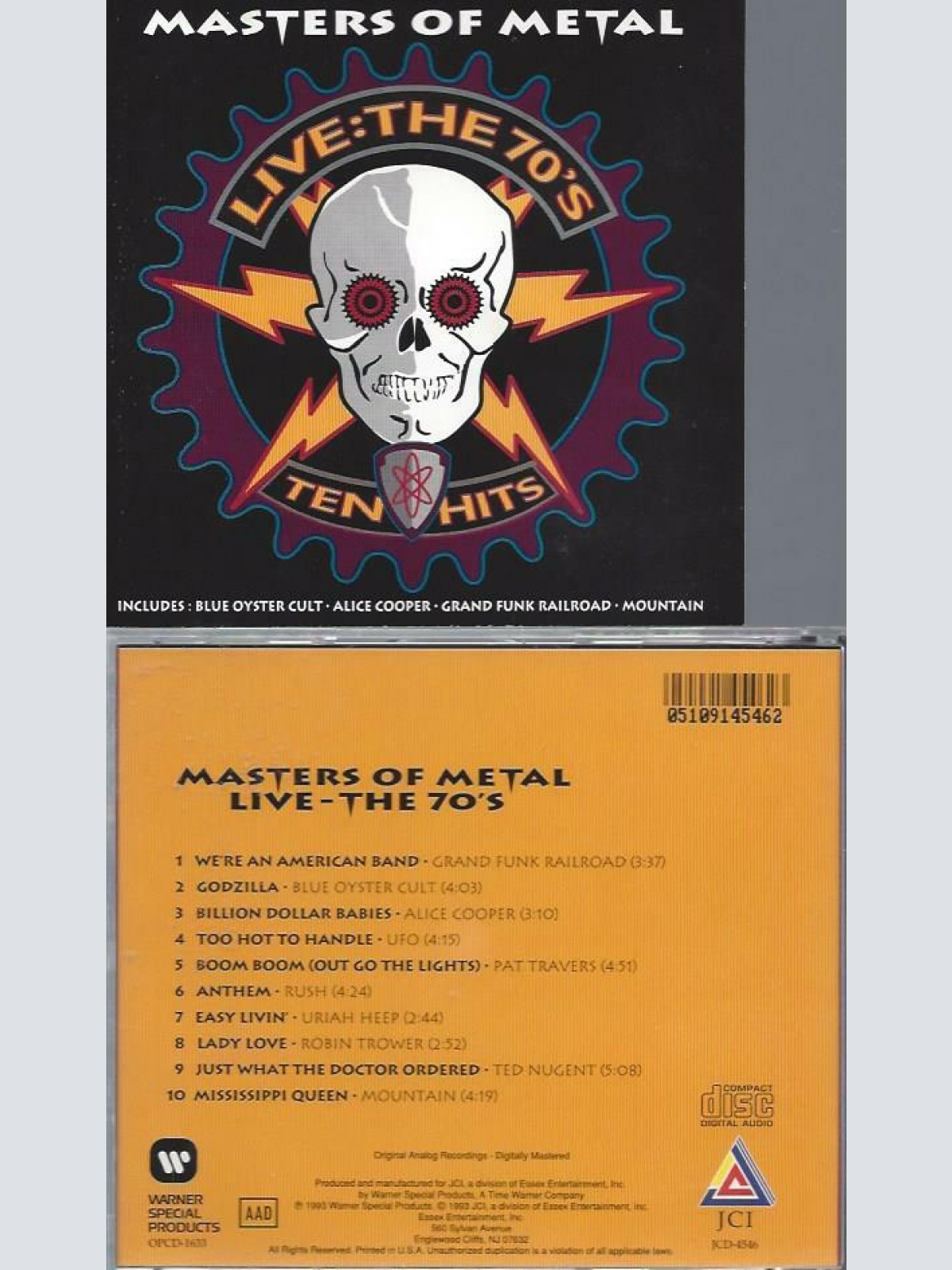 CD-- Master of Metal // Live The 70's