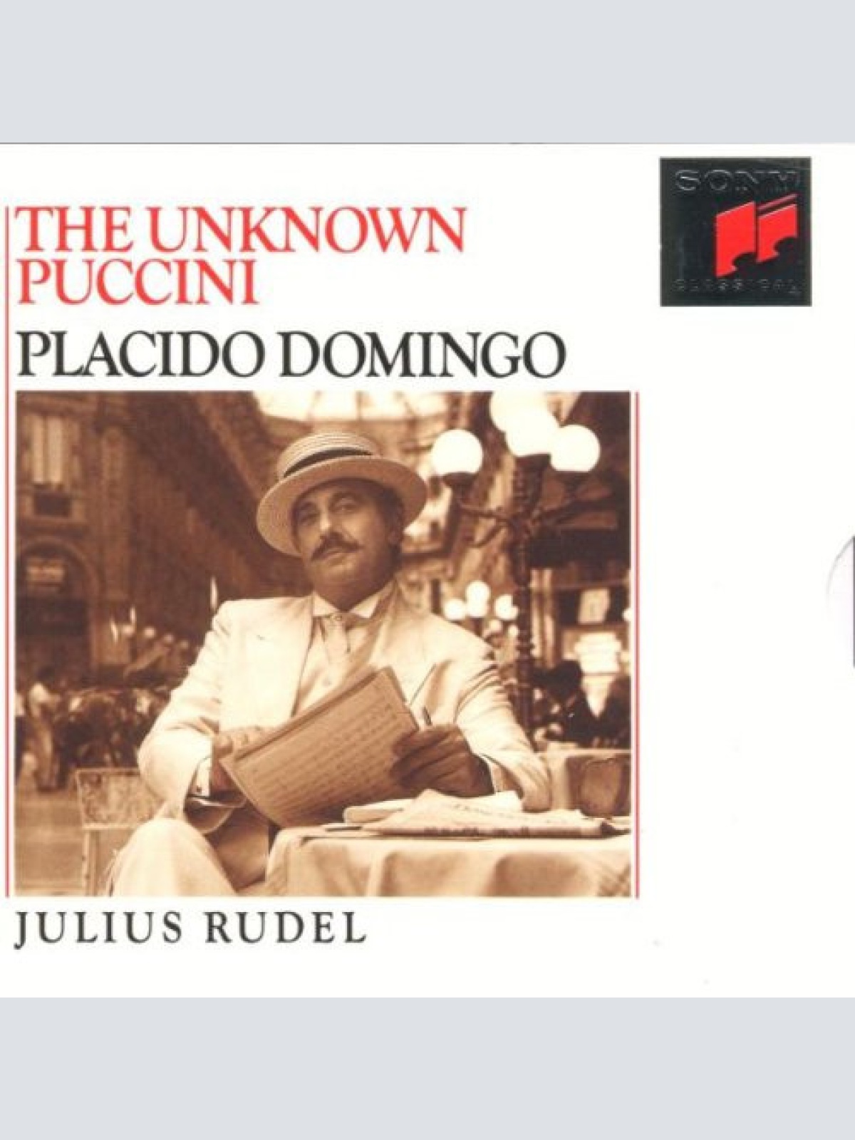 CD, Album Placido Domingo, Giacomo Puccini - The Unknown Puccini - Der Unbeka...