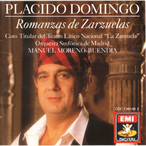 CD, Comp Placido Domingo - Romanzas De Zarzuelas