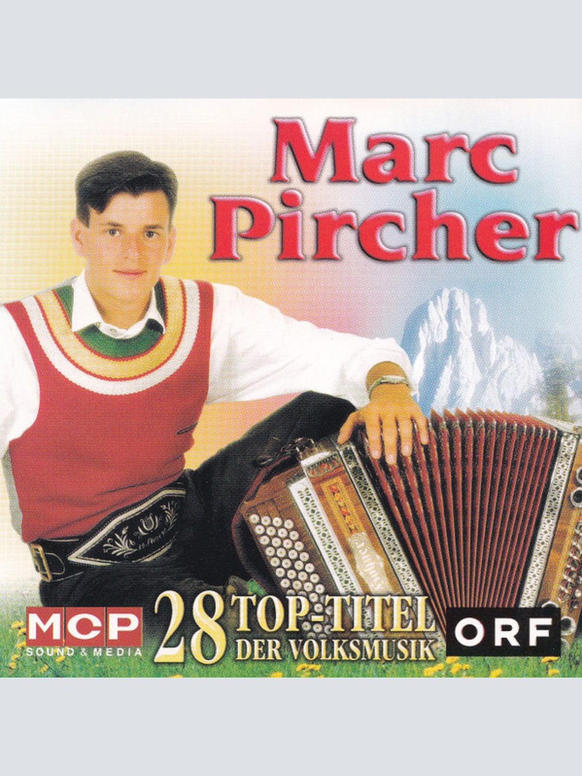 2xCD, Comp Marc Pircher - 28 Top-Titel der Volksmusik