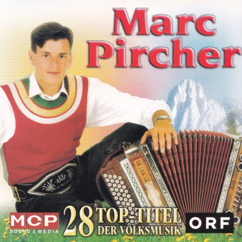 2xCD, Comp Marc Pircher - 28 Top-Titel der Volksmusik