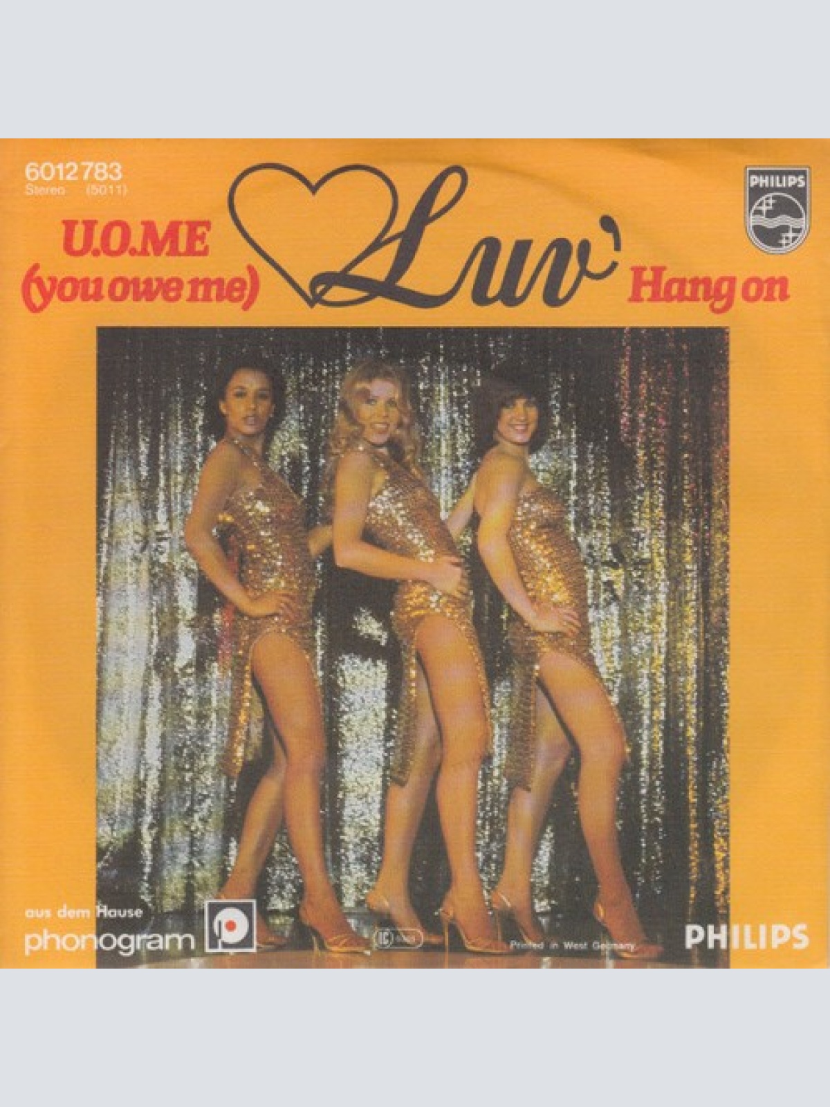 7", Single Luv' - U.O.Me (You Owe Me)