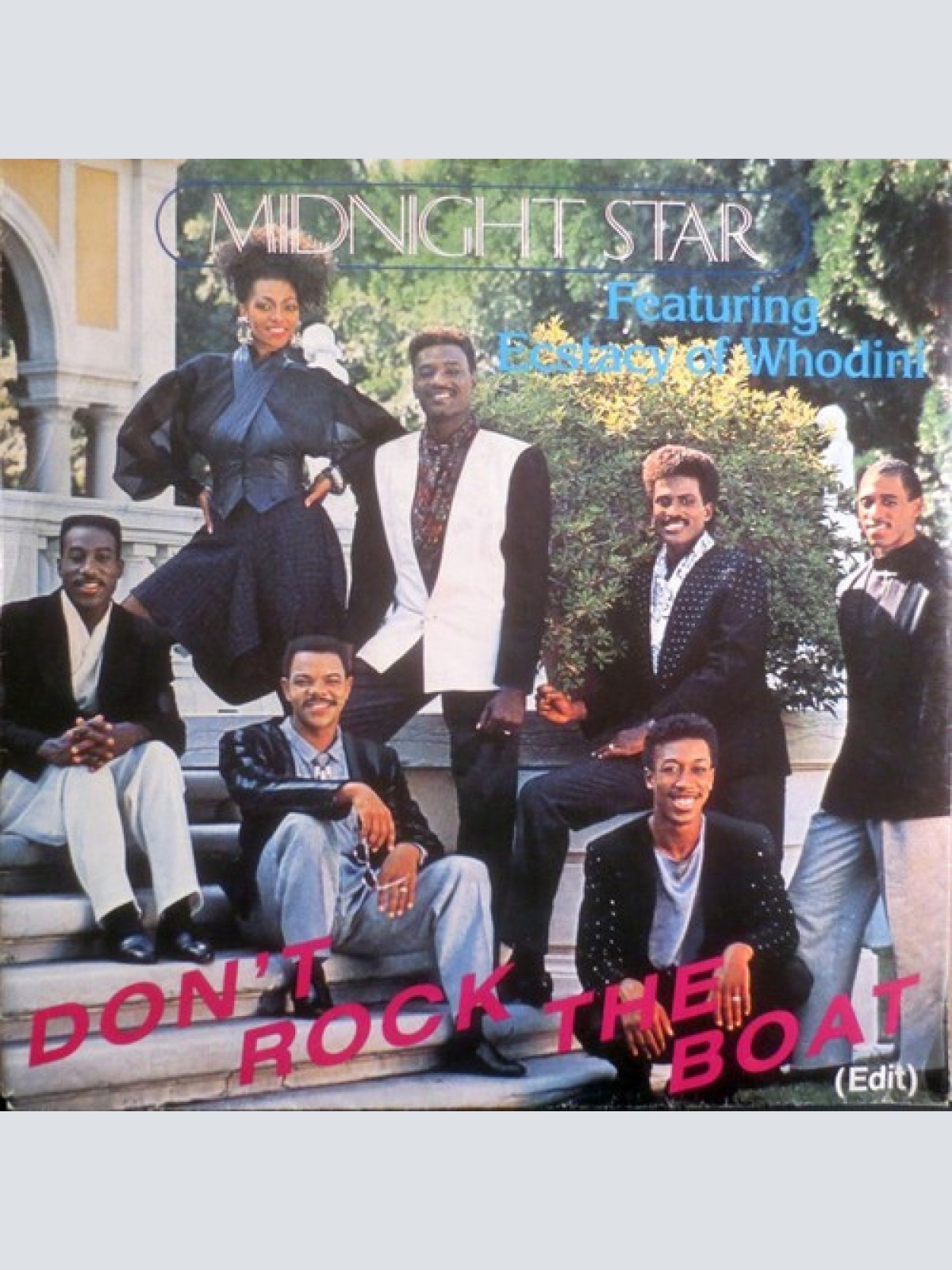 7", Single Midnight Star Featuring Ecstacy Of Whodini - Don't Rock The Boat