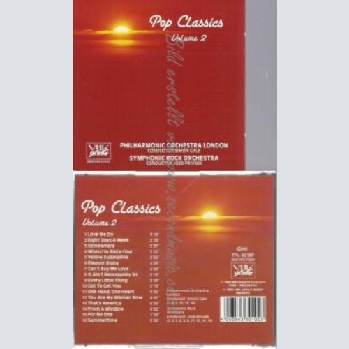 CD--LONDON PHILHARMONIC ORCHESTRA | --POP CLASSICS VOL. 2