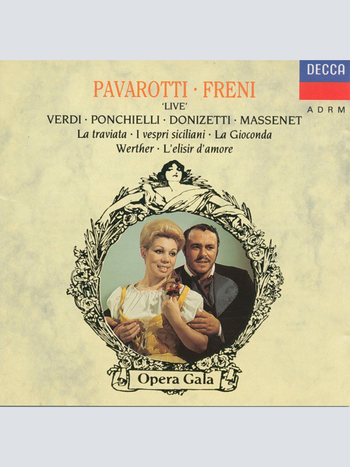 CD, Album, RM, 20- Luciano Pavarotti • Mirella Freni - 'LIVE'