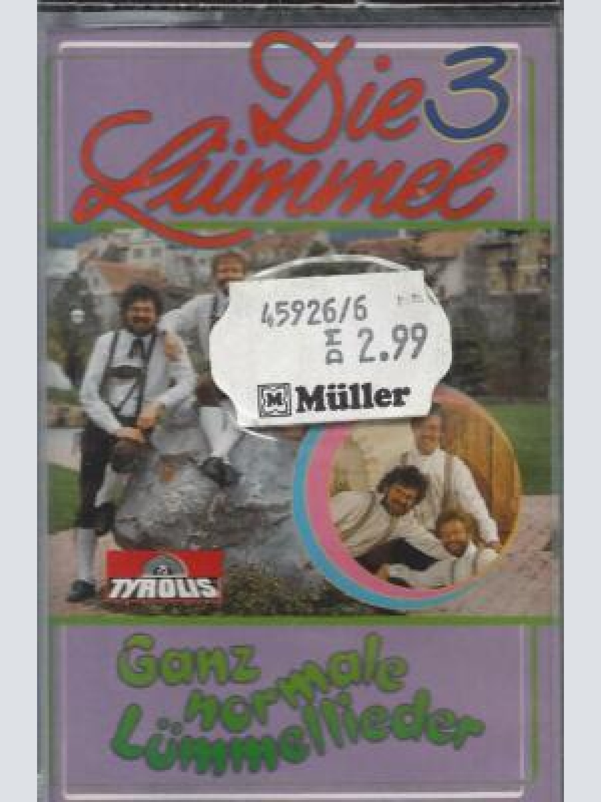 MC--Die 3 Lümmel --Ganz normale Lümmellieder