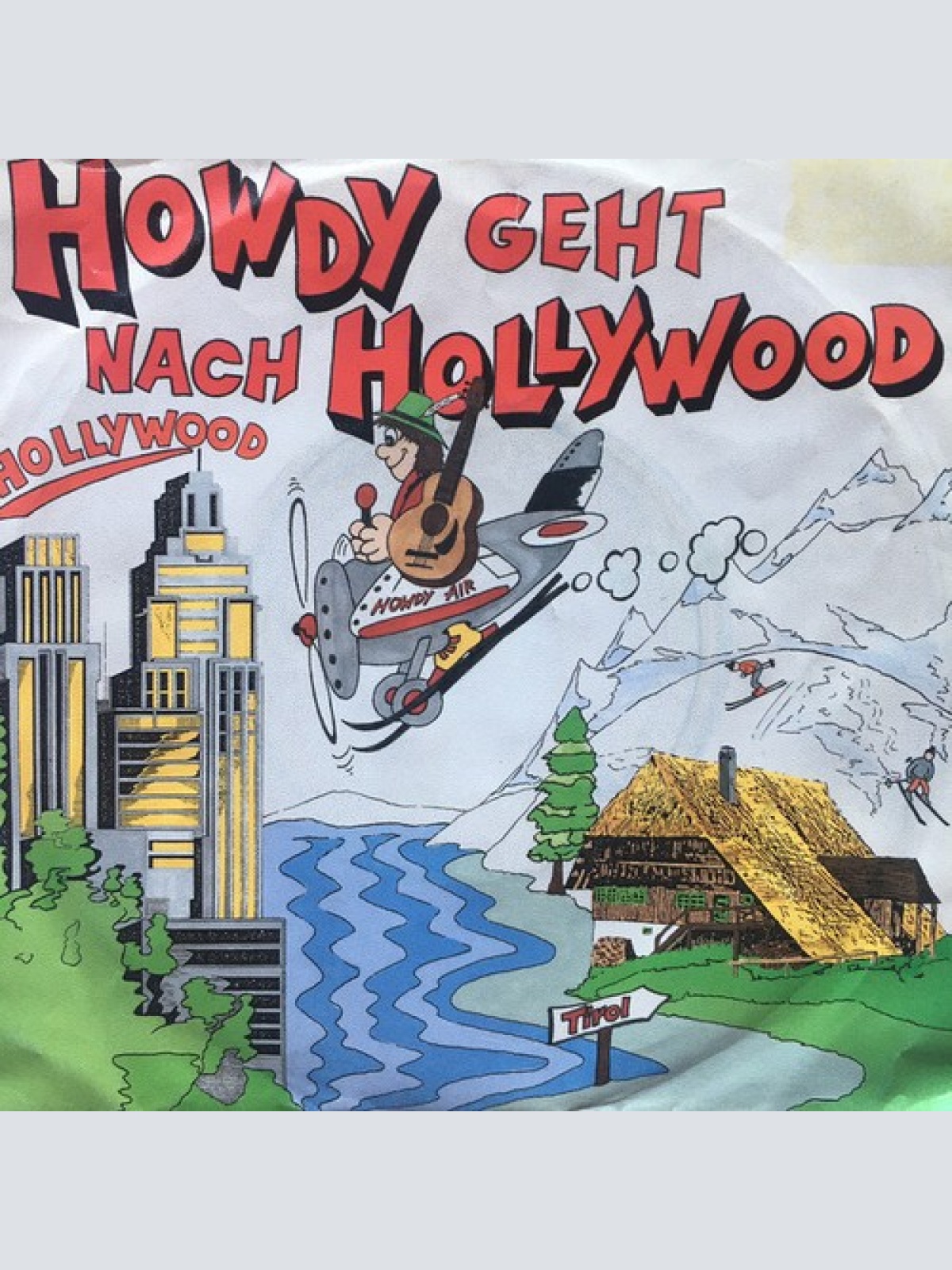 7", Single, Promo Howdy (8) - Howdy Geht Nach Hollywood
