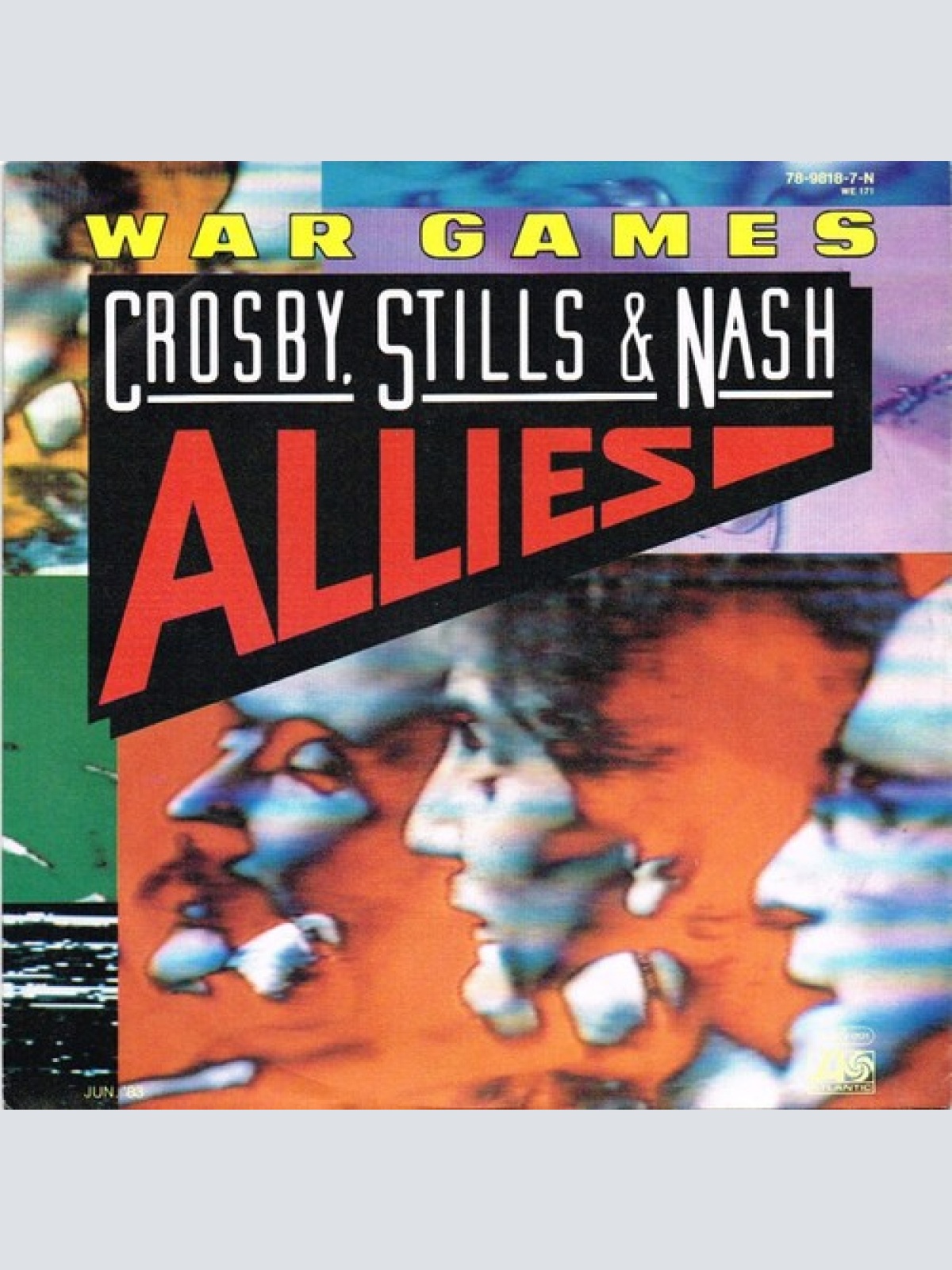 7", Single Crosby, Stills & Nash - War Games