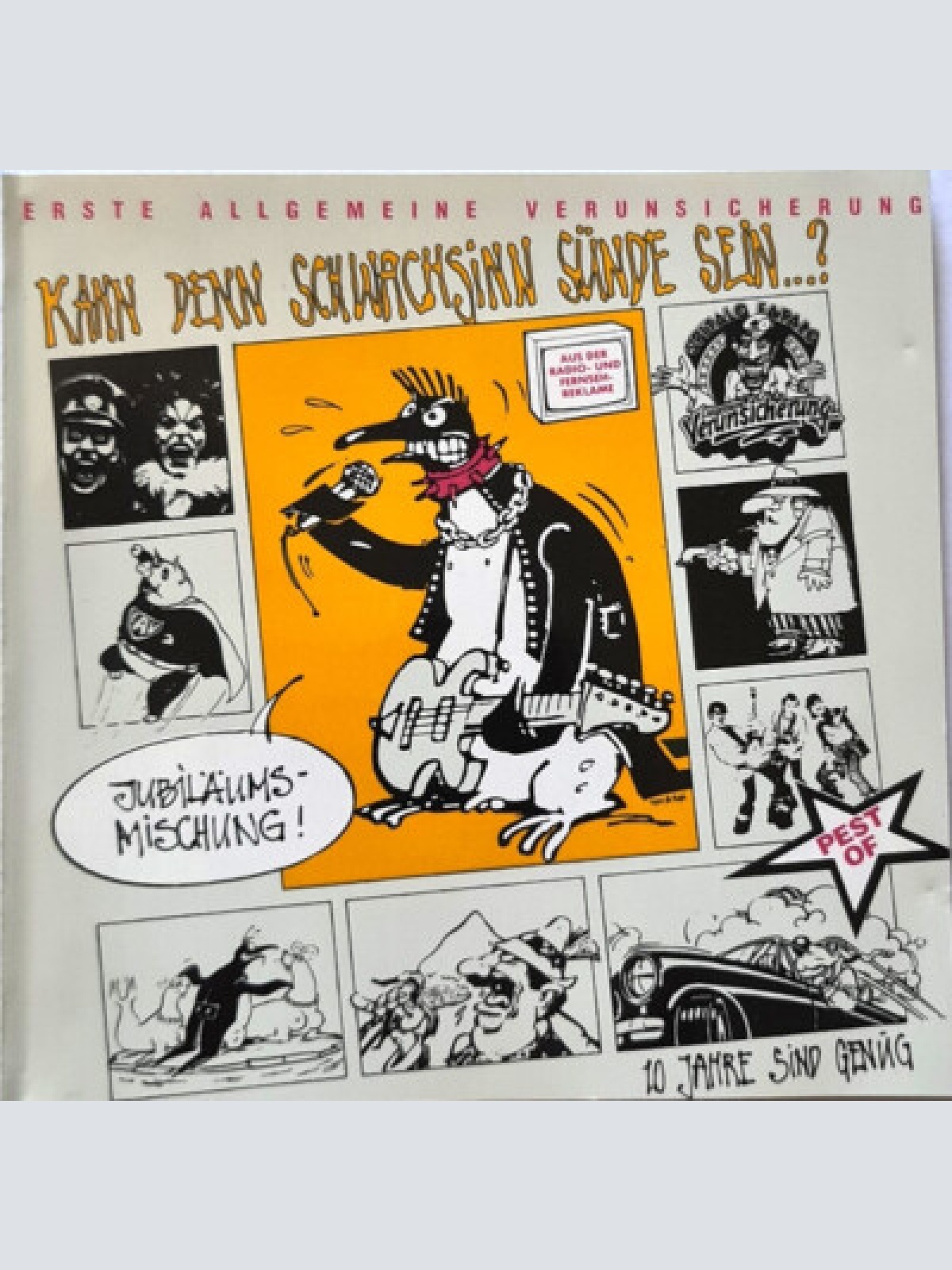 CD, Comp, Club Erste Allgemeine Verunsicherung* - Kann Denn Schwachsinn Sünde...