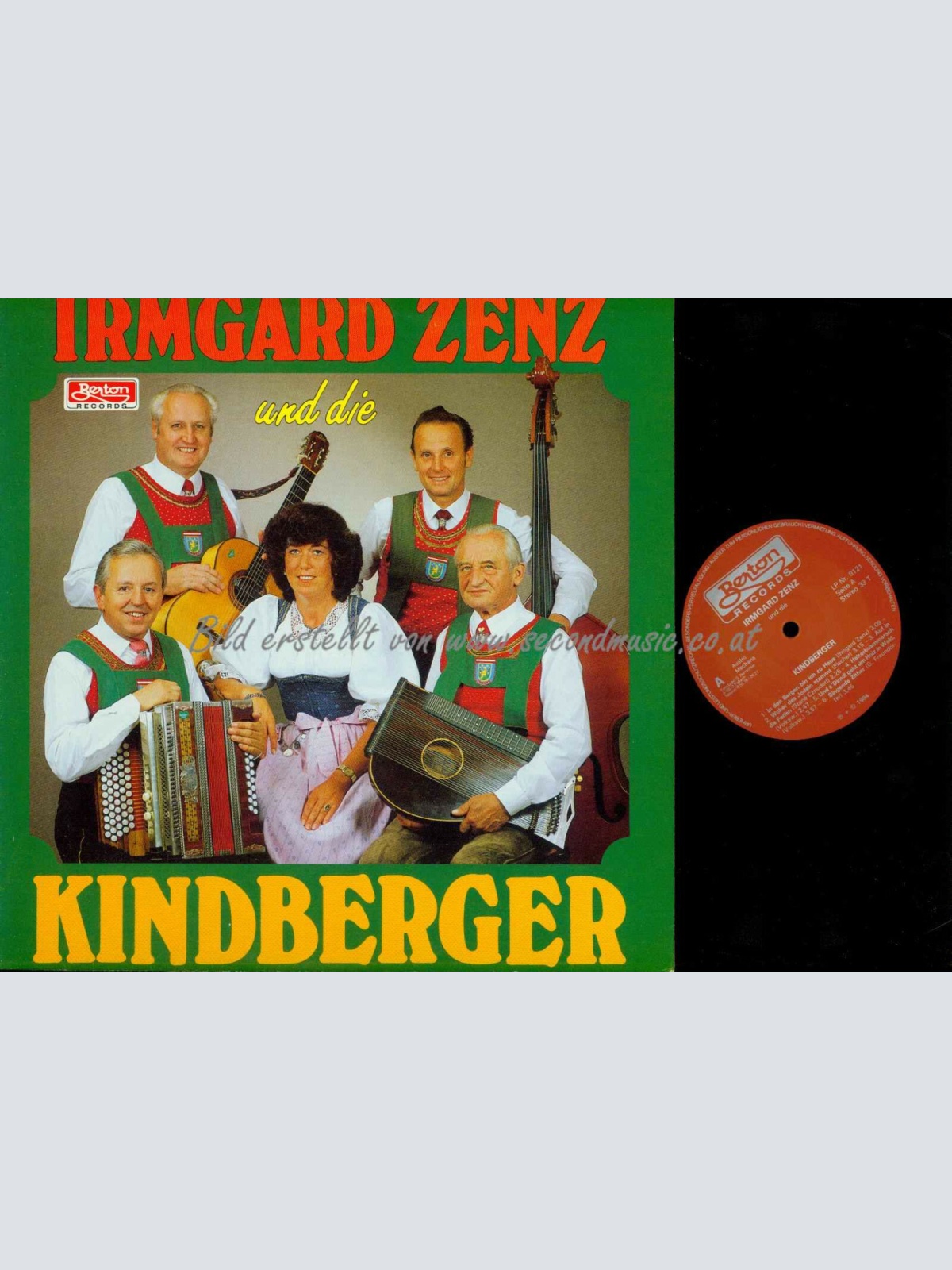 LP-- Kindberger --   Irmgard Zenz// NM