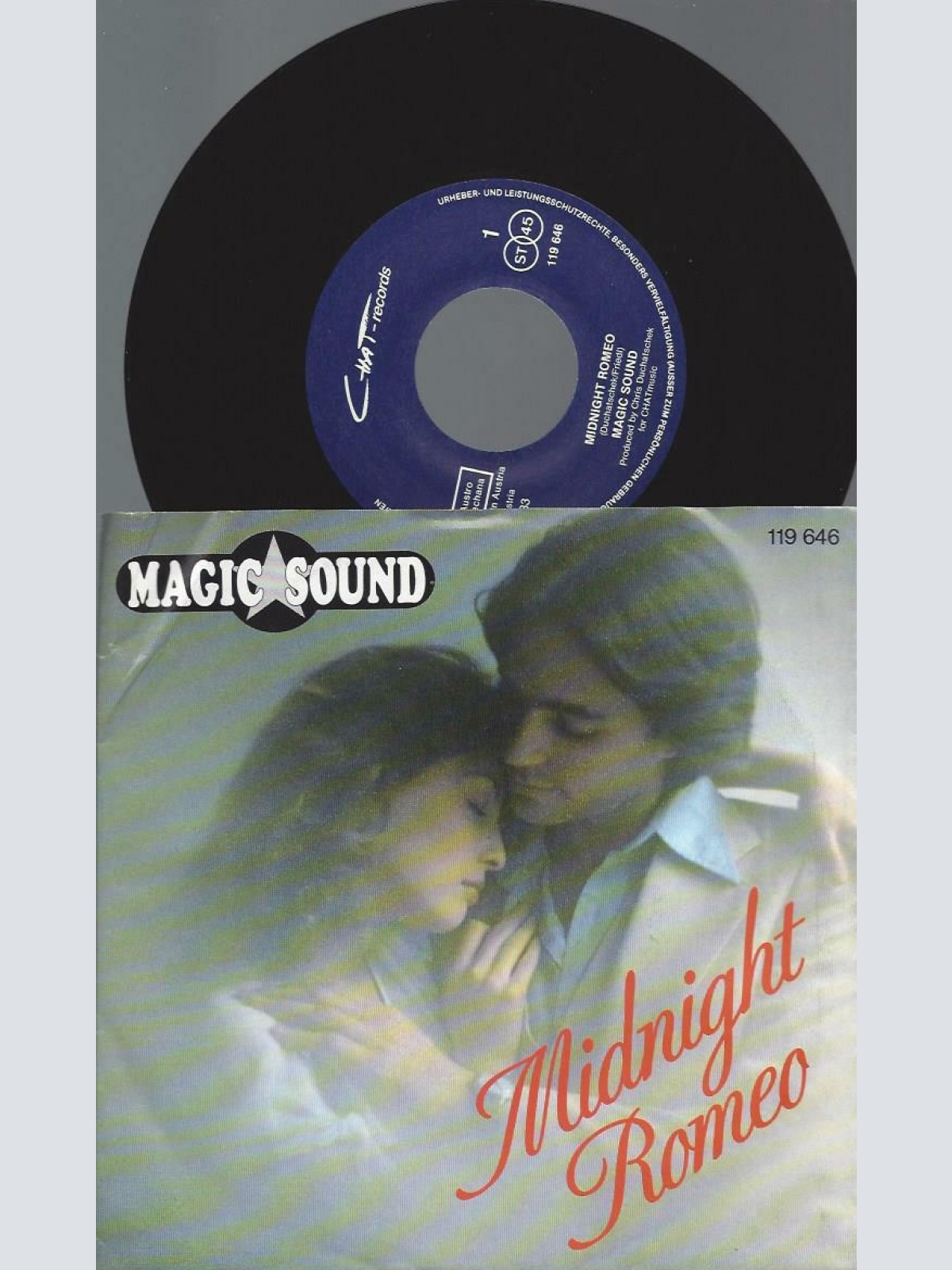 7"  Magic Sound  – Midnight Romeo