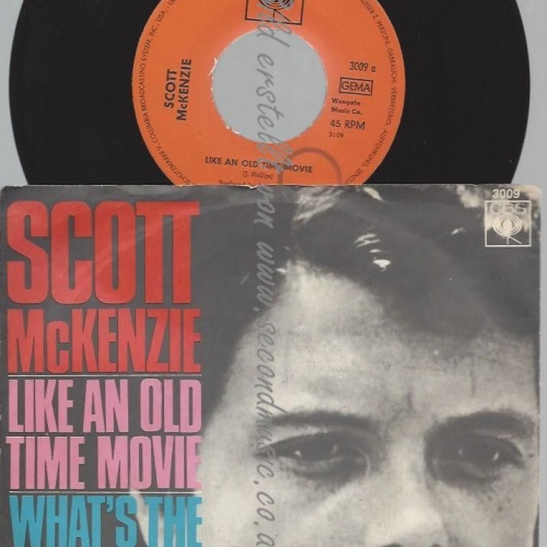7"   Scott McKenzie  Like An Old Time Movie