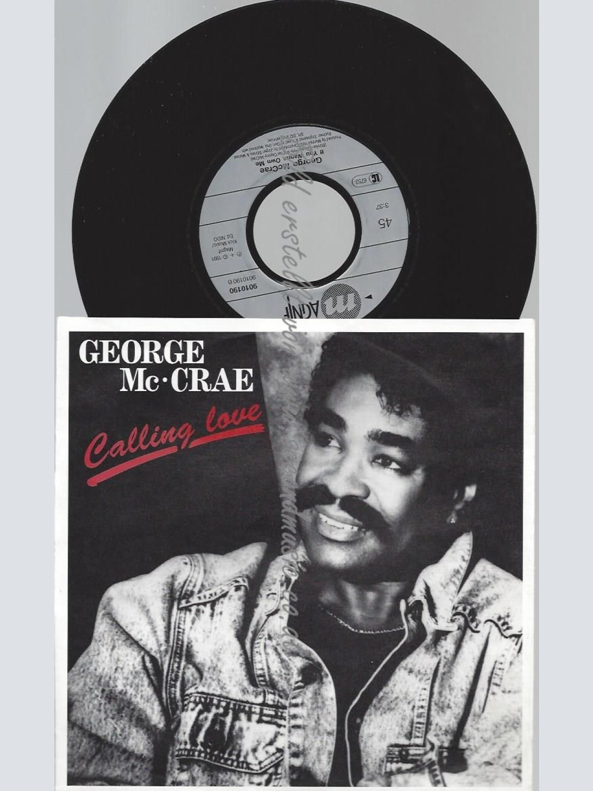 7"     George McCrae – Calling Love
