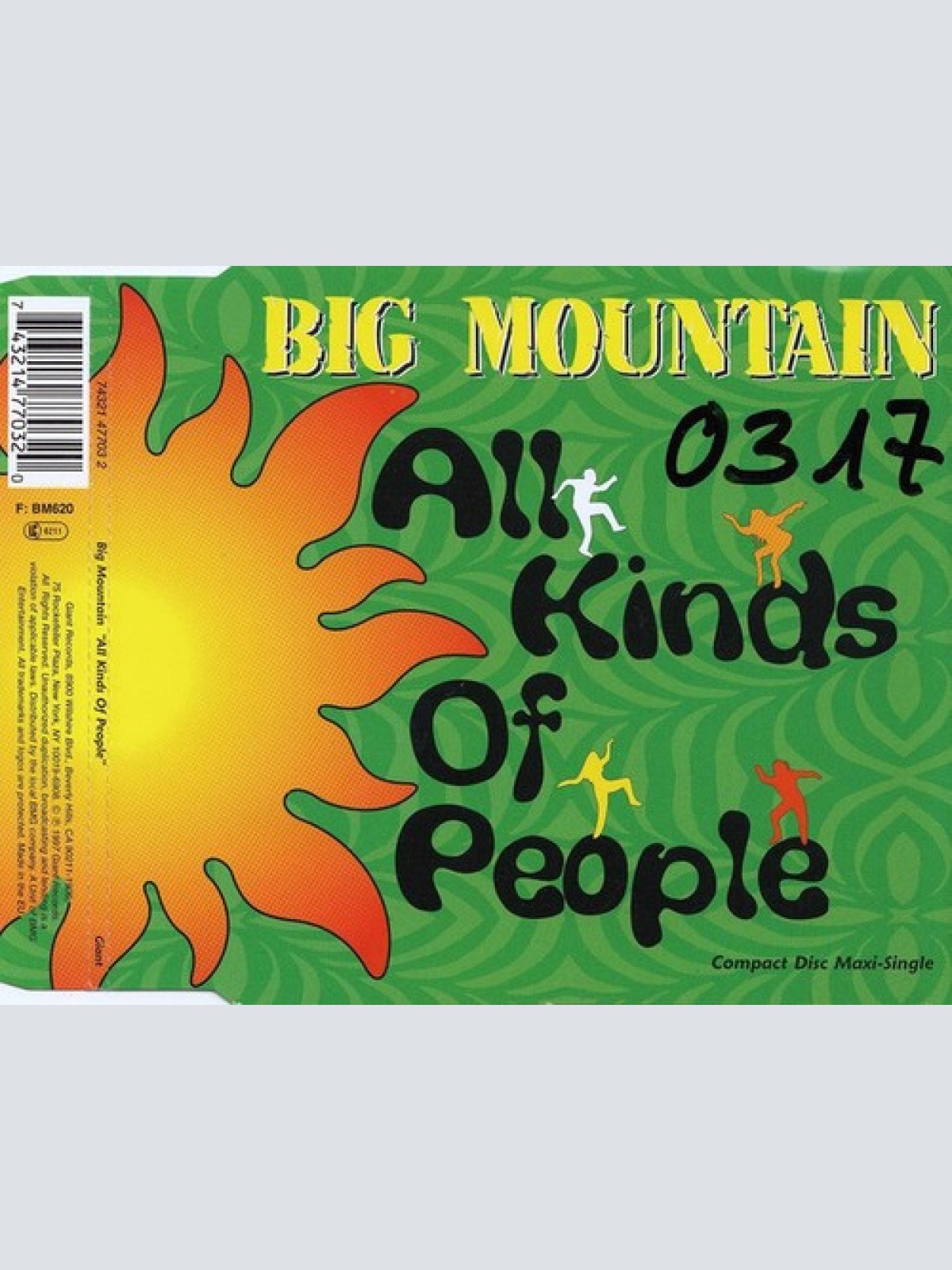 CD, Maxi Big Mountain - All Kinds Of People