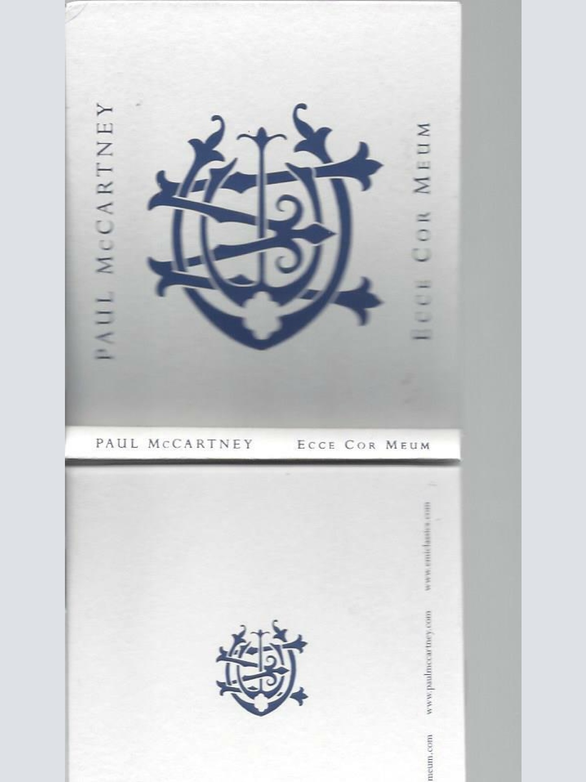 CD - Paul McCartney  Ecce Cor Meum