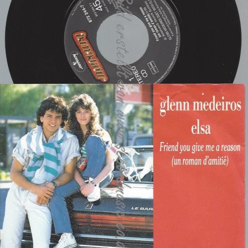 7"   Glenn Medeiros  Friend You Give Me A Reason