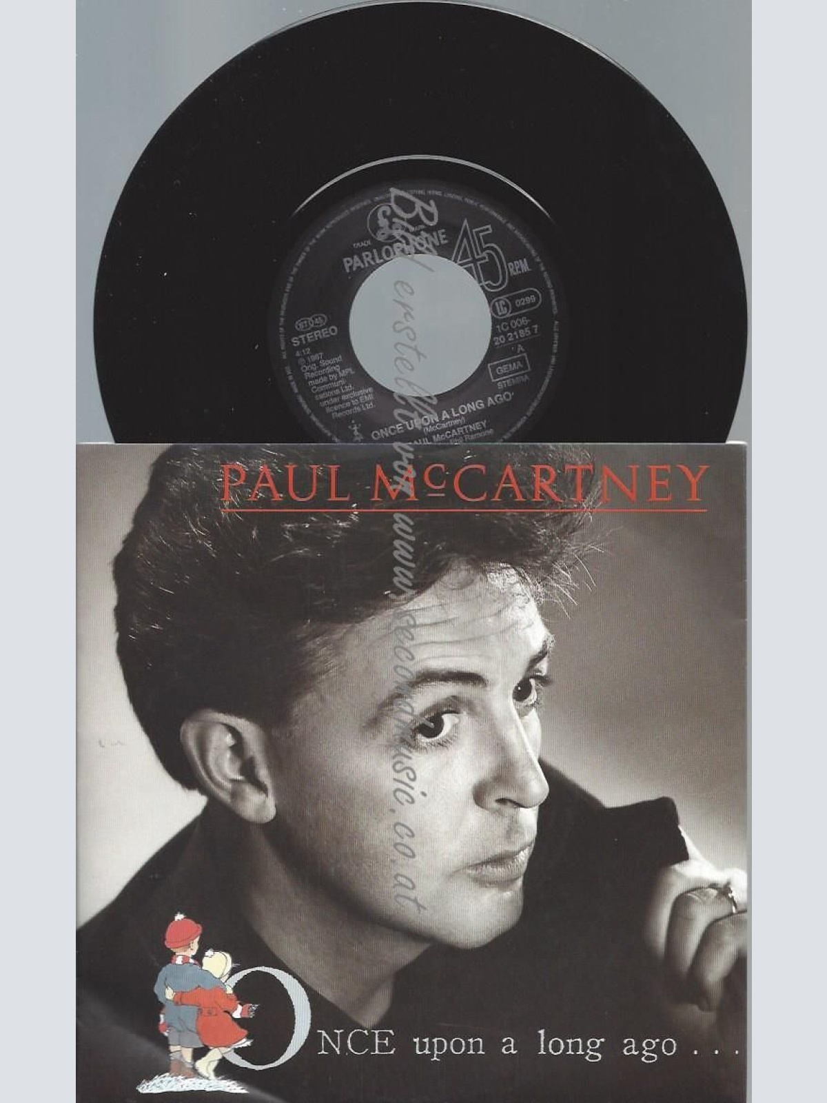 7"   Paul McCartney – Once Upon A Long Ago
