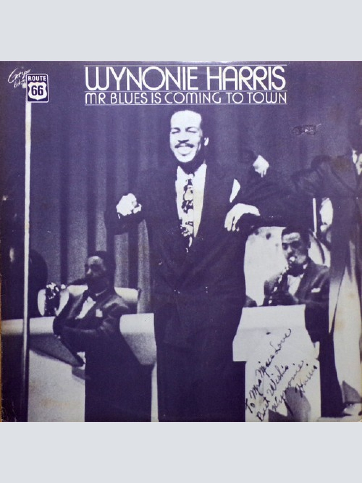 LP, Comp, Mono Wynonie Harris - Mr Blues Is Coming To Town