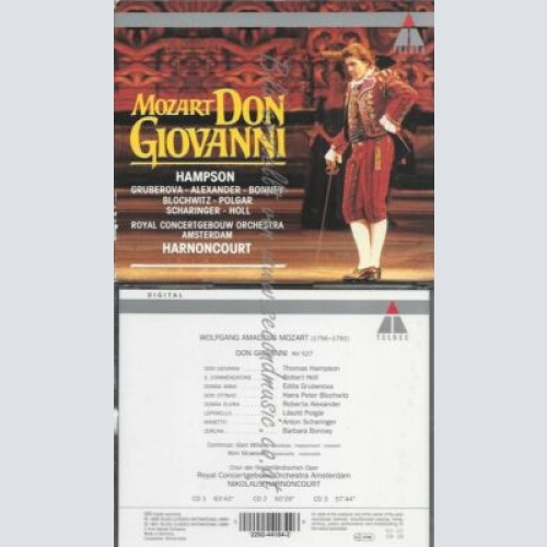 CD-- -MOZART: DON GIOVANNI (GESAMTAUFNAHME) (ITAL.)