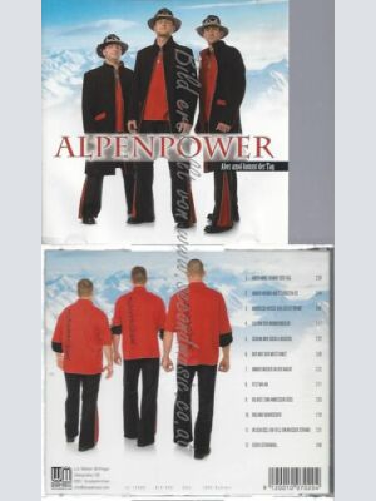 CD--ALPENPOWER | --ABER AMOL KOMMT DER TAG